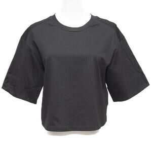 3.1 Phillip Lim Black Boxy Short Sleeve T-Shirt Size Small